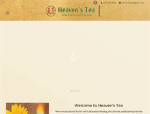 Tablet Screenshot of heavenstea.com